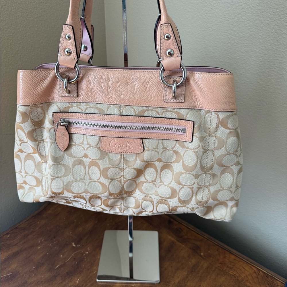 Coach Tan/Nude (peachy) Handbag